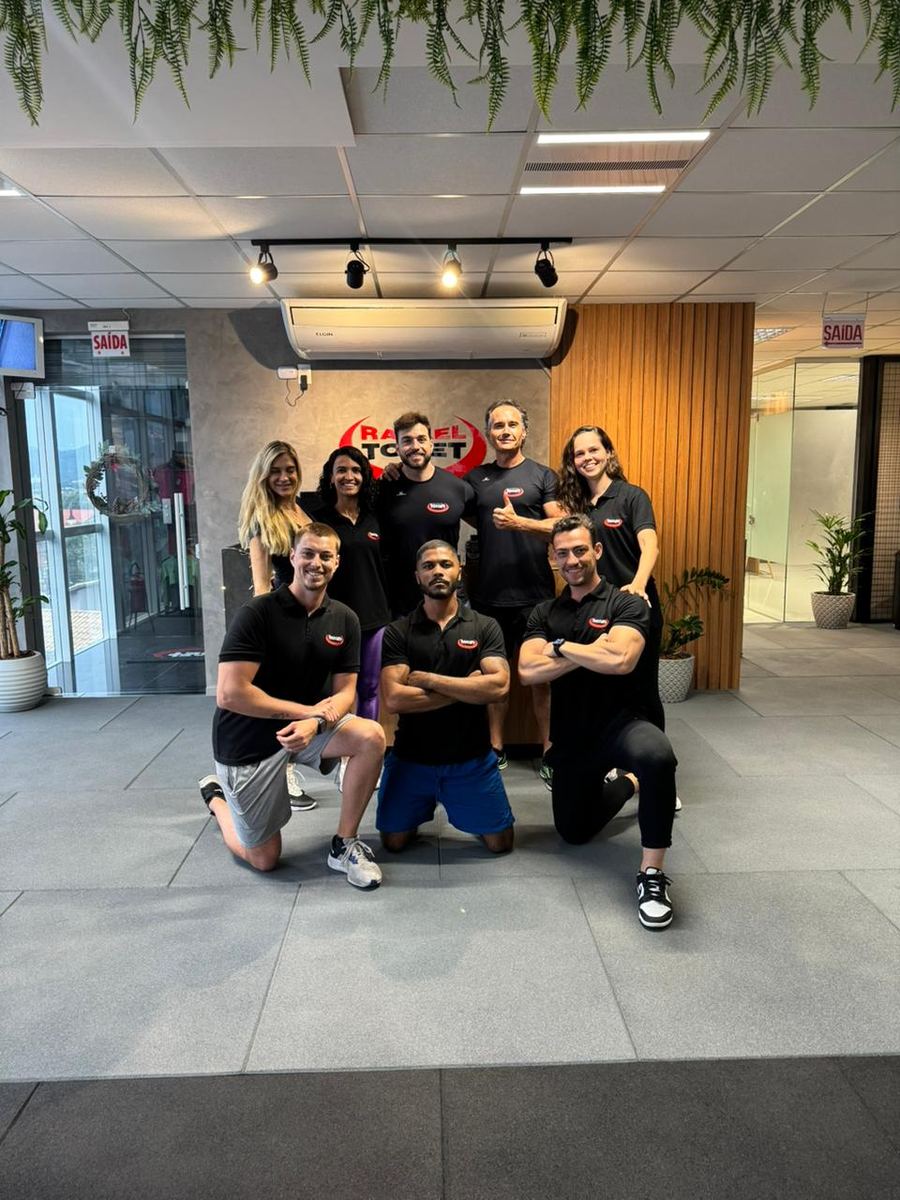 Equipe de professores da Academia Rafael Tonet