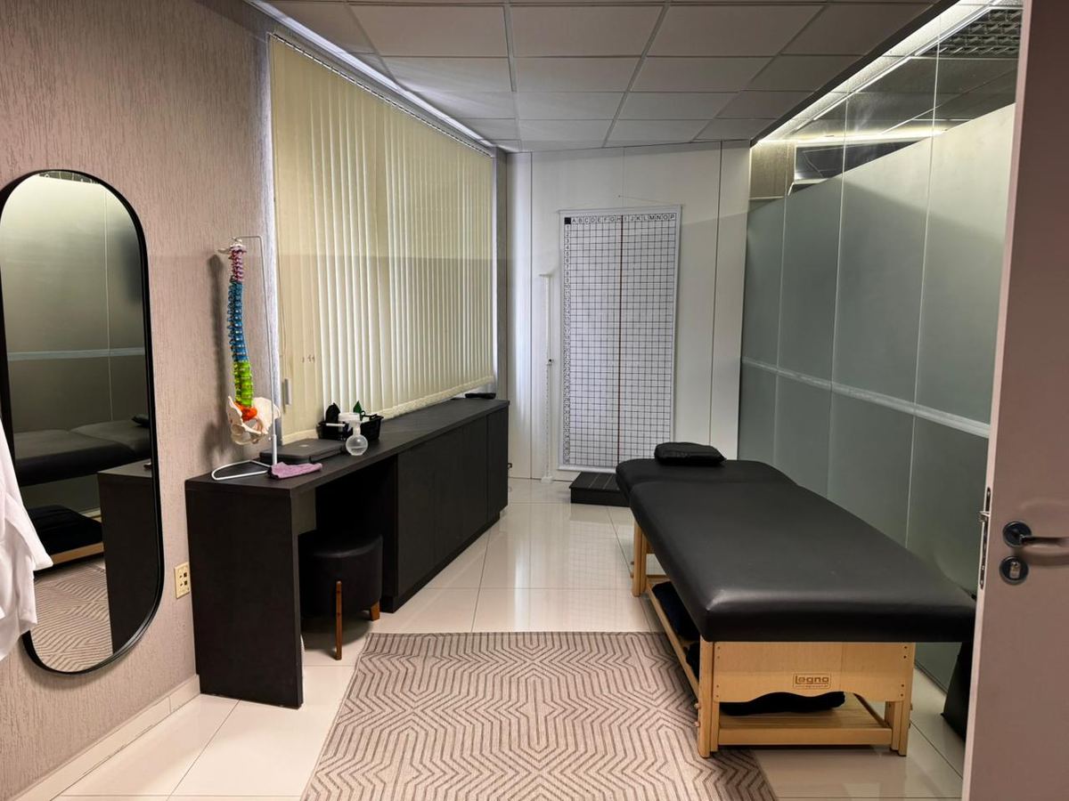 Sala de avaliação física e postural